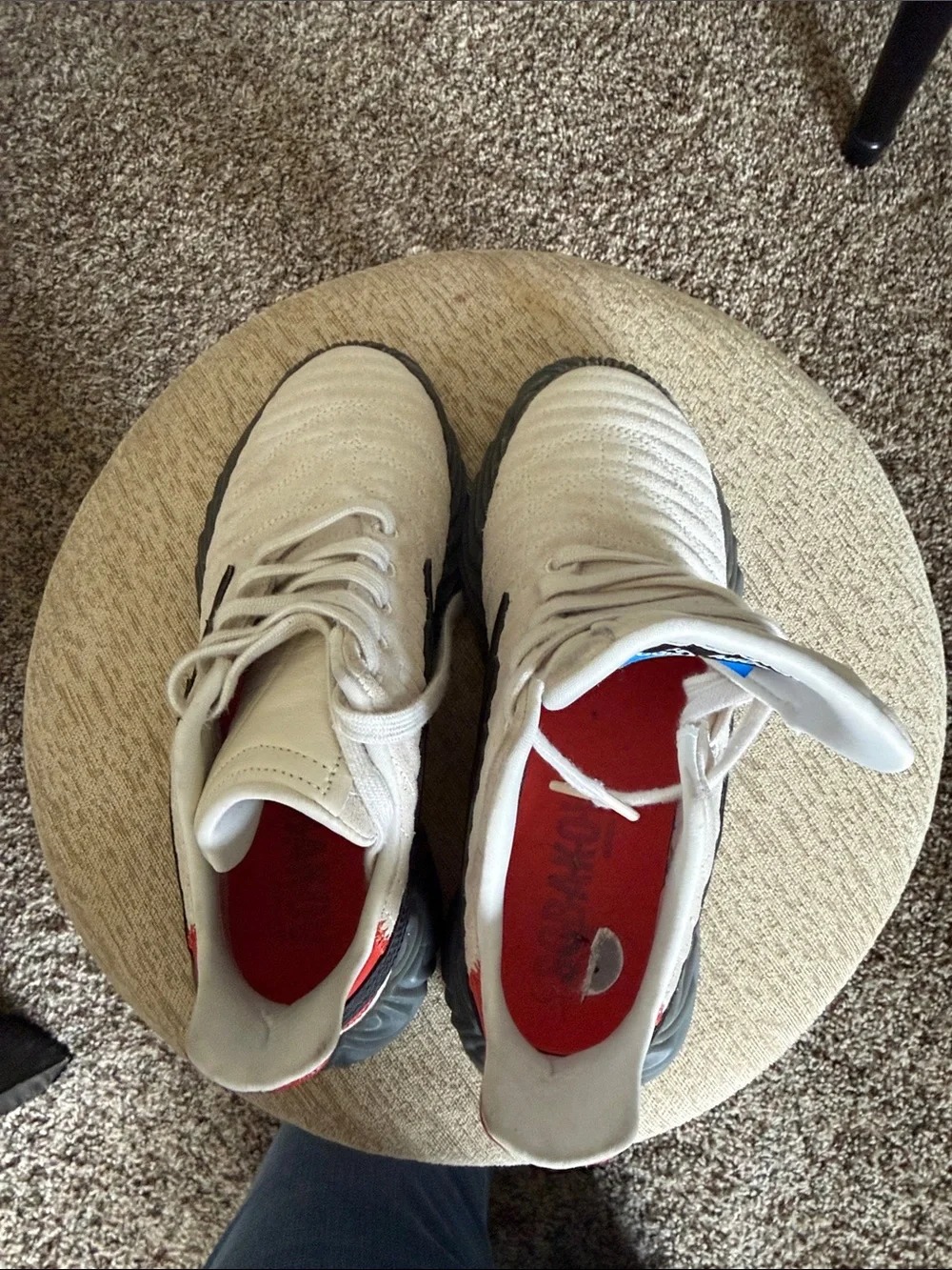 adidas Sobakov Off White Core Black Raw Amber